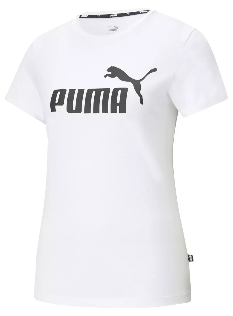 Дамска тениска Puma ESS Logo-Бяла