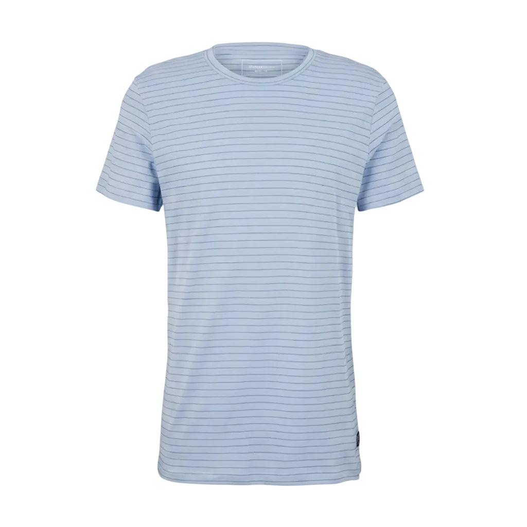 Мъжка тениска TOM TAILOR Striped Blue/White
