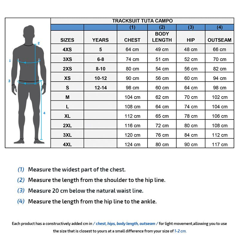 Eкип Givova Campo