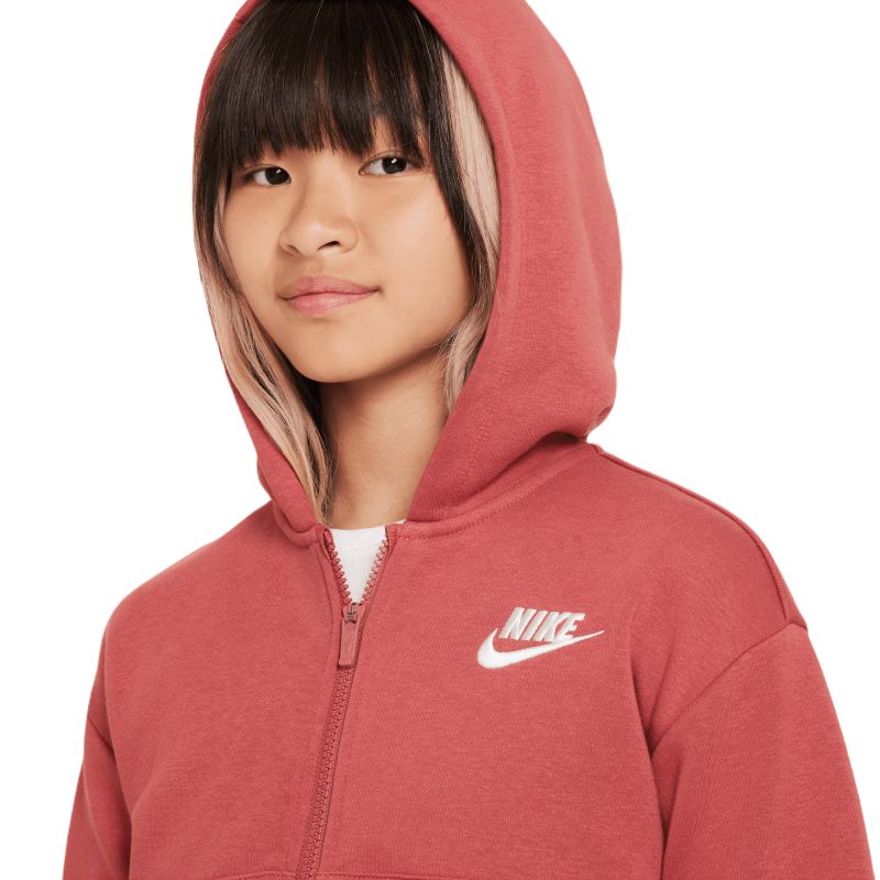 Детски суитшърт с цип Nike Club Fleece Full-Zip Hoodie
