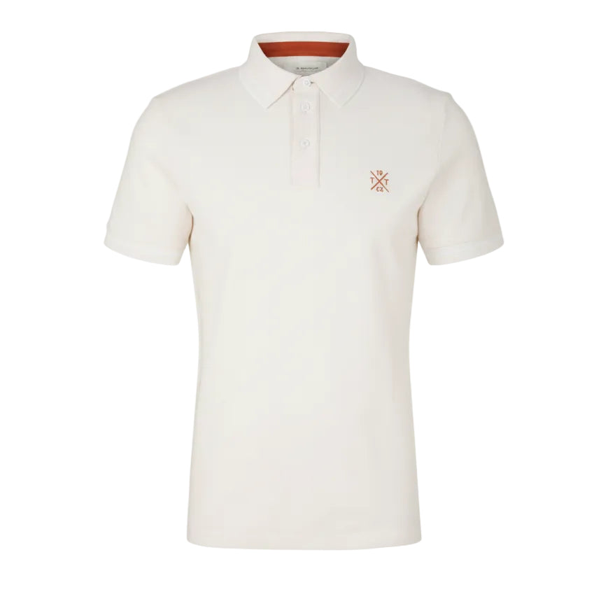 Мъжка тениска TOM TAILOR Regular Fit, Beige