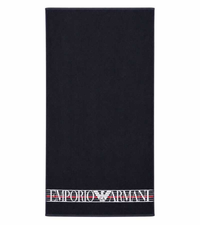 Плажна кърпа Emporio Armani, Тъмно сив
