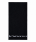 Плажна кърпа Emporio Armani, Черен