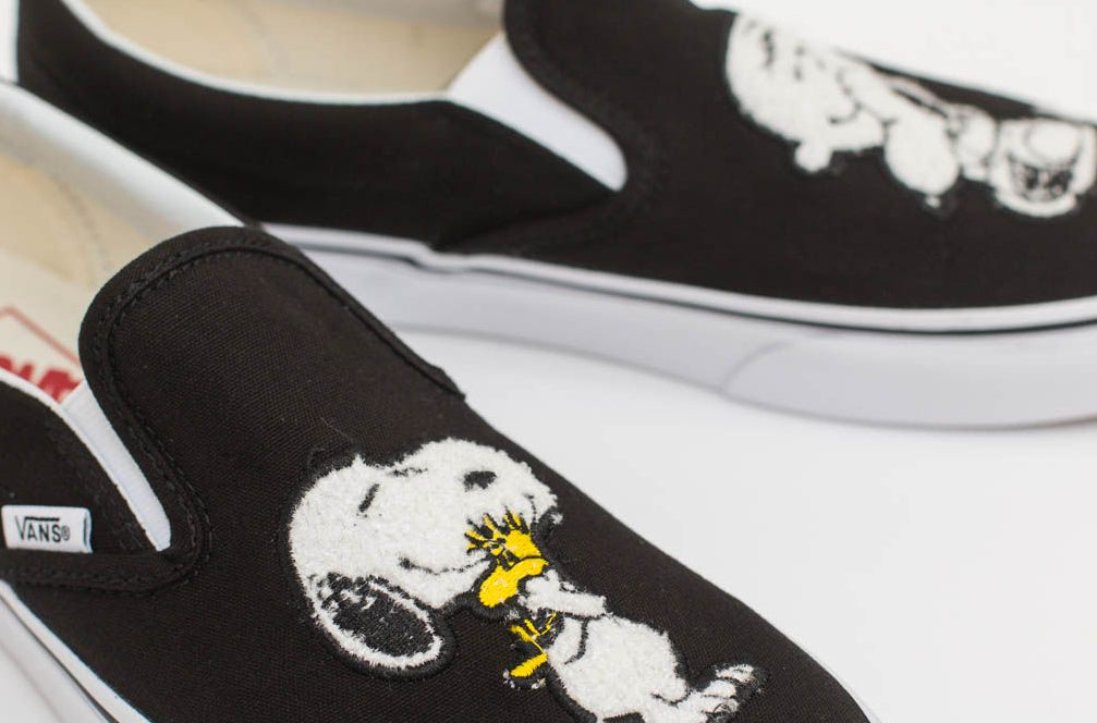 Юношески обувки Vans X Peanuts Classic slip-on