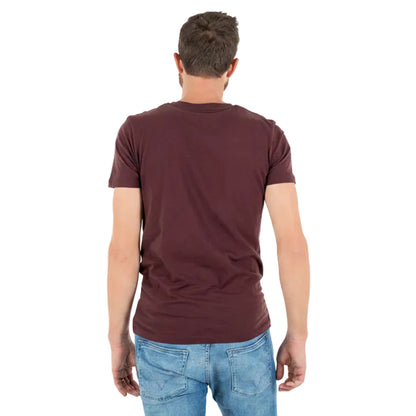Мъжка тениска TOM TAILOR, Burgundy