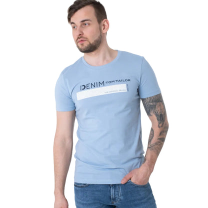 Мъжка тениска TOM TAILOR, Light blue