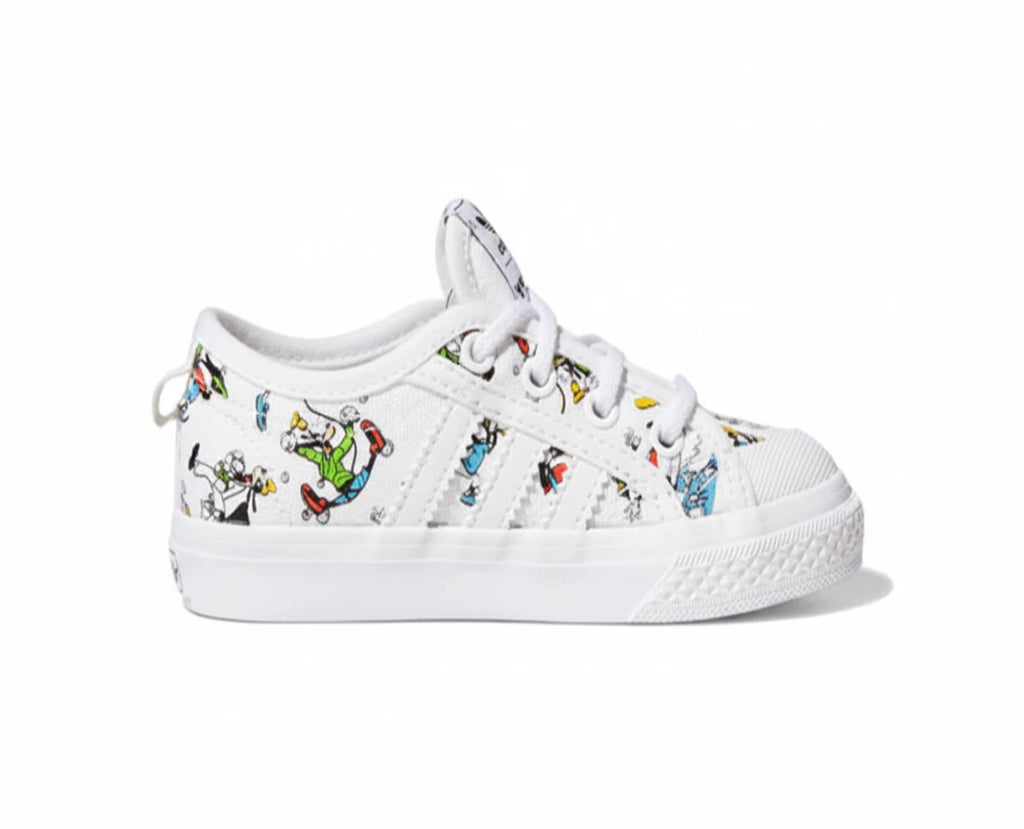 Детски кецове adidas x Disney Nizza 'Sport Goofy Pack - White'