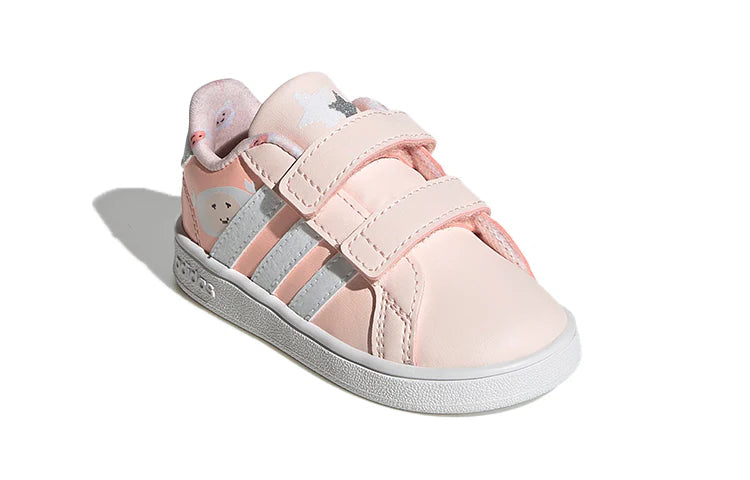 Детски кецове adidas NEO Grand Court 'Pink White'