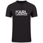 Мъжка тениска Karl Lagerfeld T-shirt Black/Silver