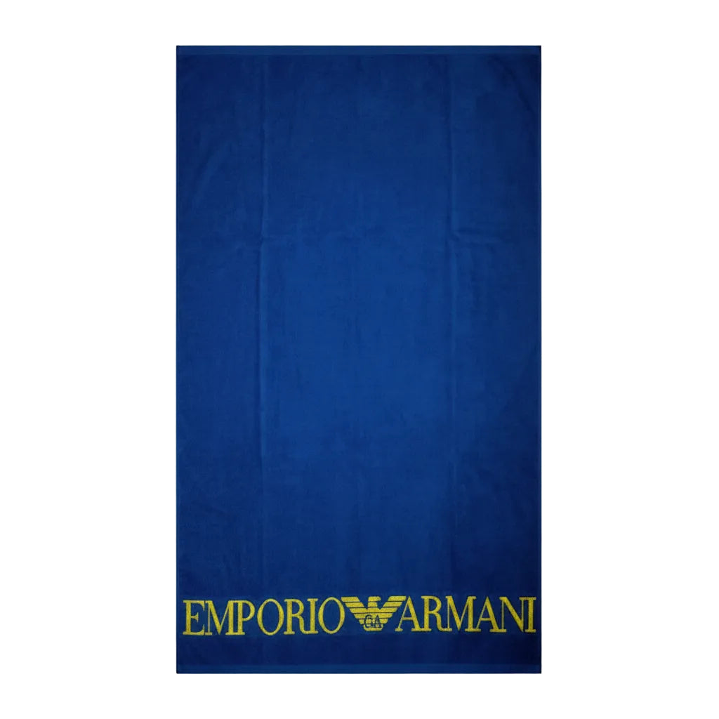 Плажна кърпа EA7 EMPORIO ARMANI, Син