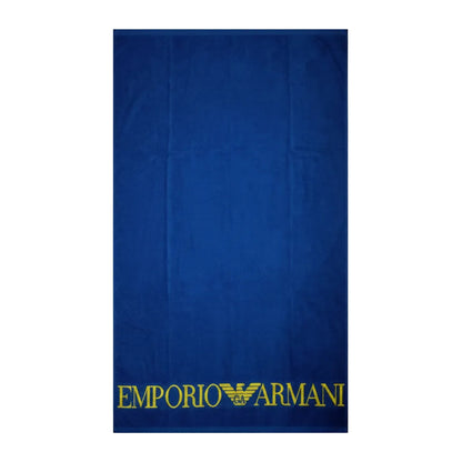 Плажна кърпа EA7 EMPORIO ARMANI, Син