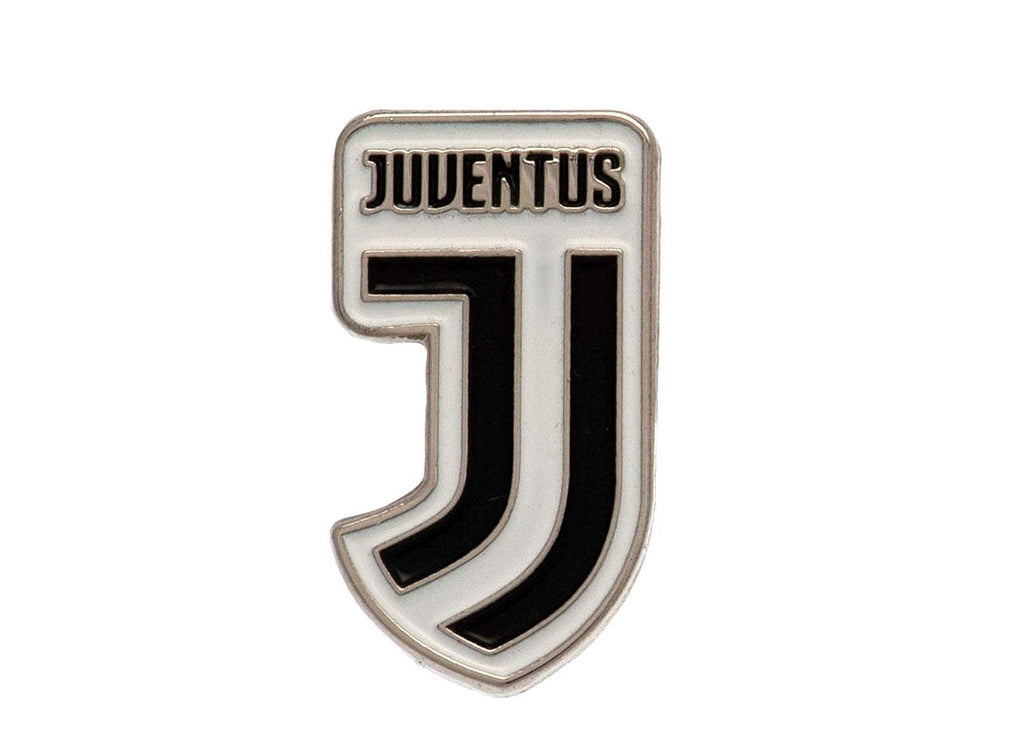 Официална Значка с Емблемата на Juventus FC– Бял/Черен