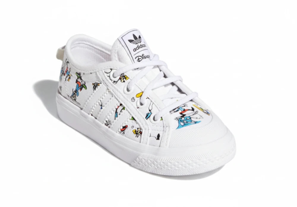 Детски кецове adidas x Disney Nizza 'Sport Goofy Pack - White'