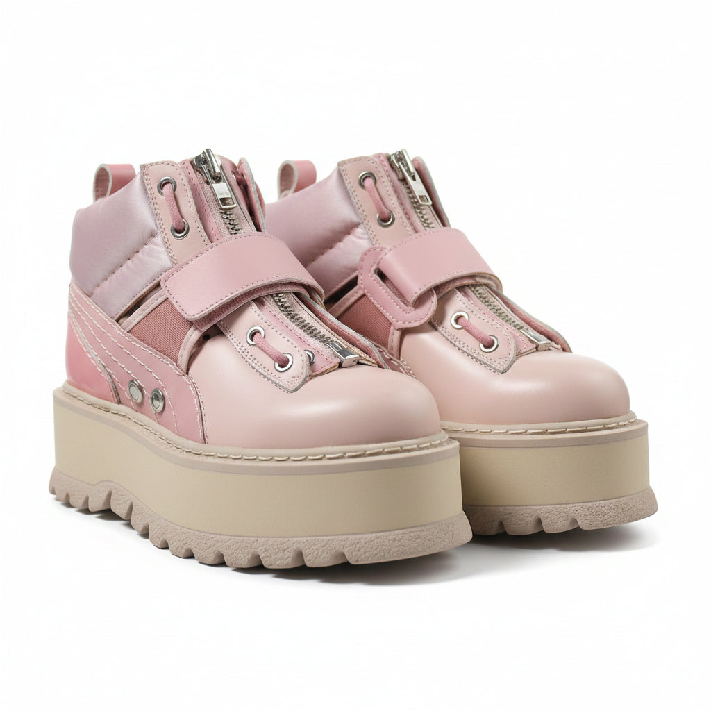 Дамски обувки Puma x Fenty Silver Bridal Rose Strap Up