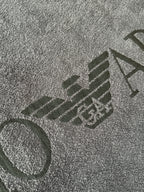 Плажна кърпа EA7 Emporio Armani, Тъмно сив