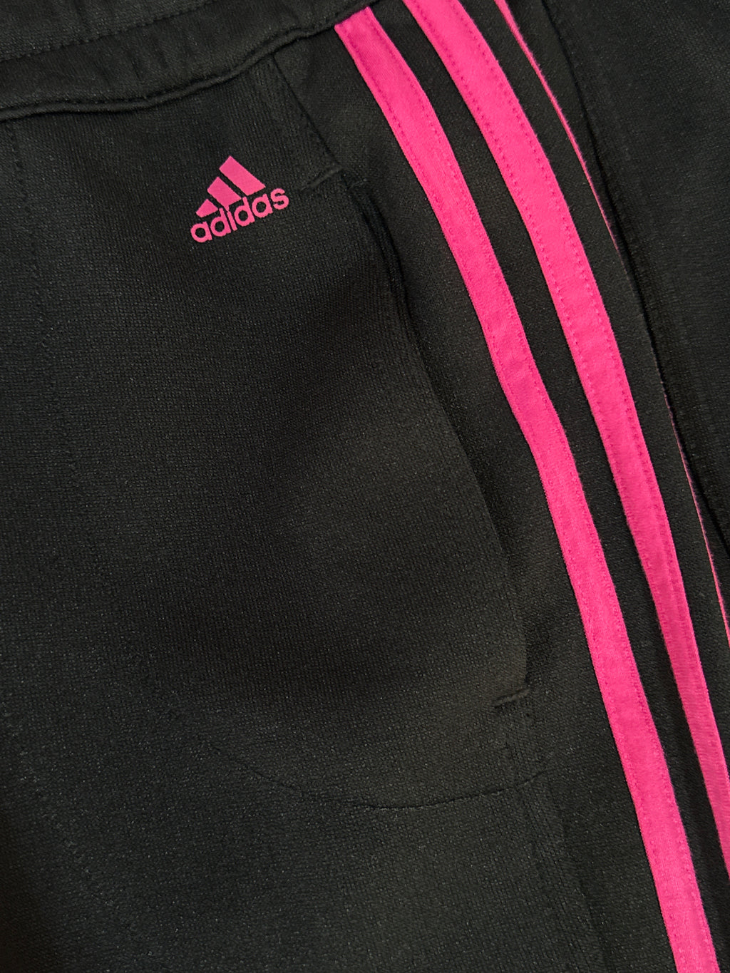 Partea de jos pentru femei Adidas negru/roz