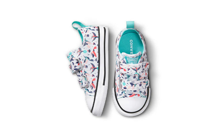 Детски кецове Converse Chuck Taylor All Star 'White Blue'