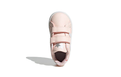 Детски кецове adidas NEO Grand Court 'Pink White'