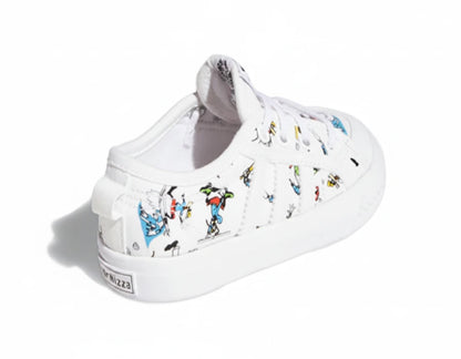 Детски кецове adidas x Disney Nizza 'Sport Goofy Pack - White'