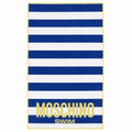 Плажна кърпа Moschino Swim, Син/Бял