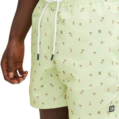 Мъжки плувни шорти Tom Tailor Swim, Lime