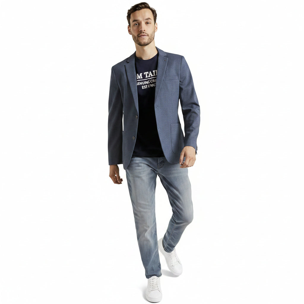 Мъжка тениска TOM TAILOR, Navy blue