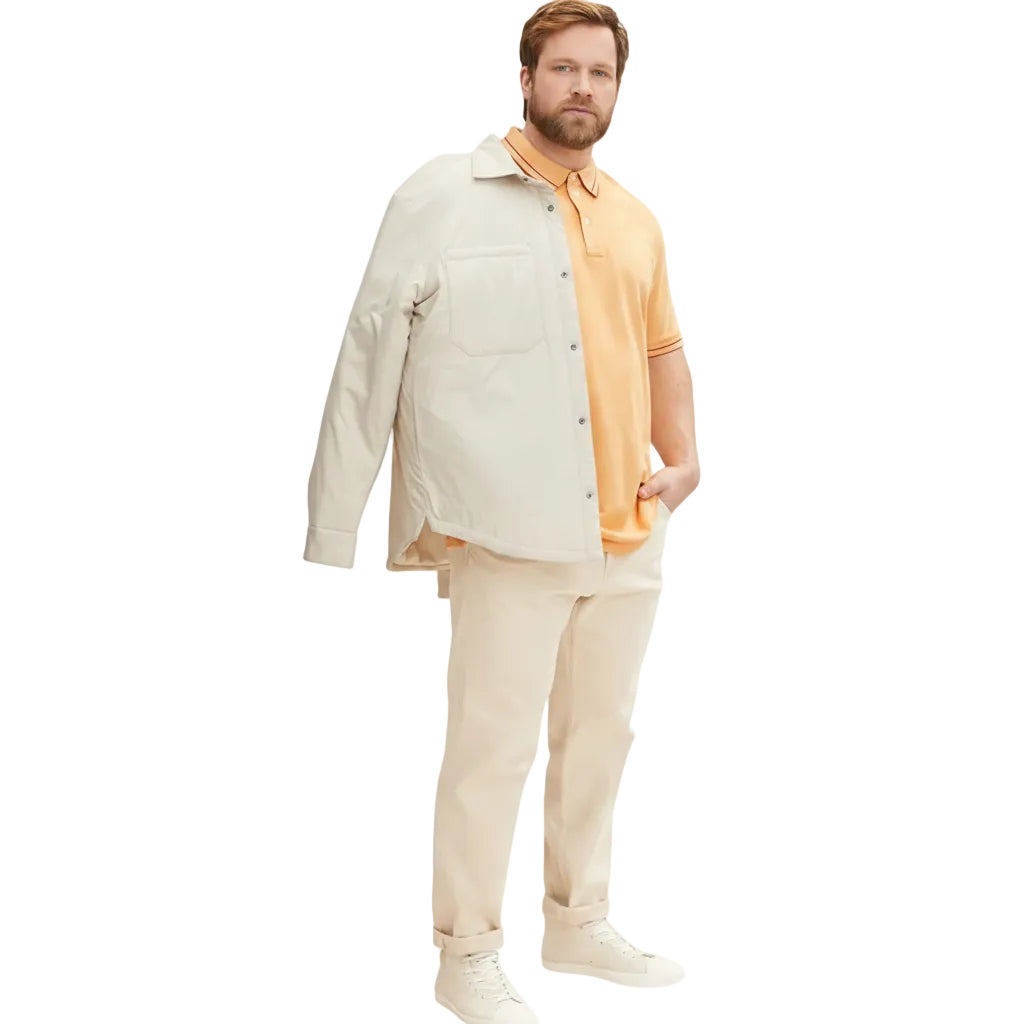 Мъжка тениска TOM TAILOR Regular Fit, Orange