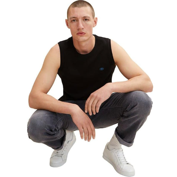 Мъжки потник TOM TAILOR, Black