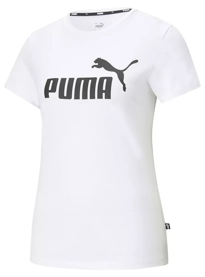 Дамска тениска Puma ESS Logo-Бяла
