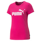 Tricou pentru femei Puma Essential Logo, Ciclame