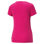 Tricou pentru femei Puma Essential Logo, Ciclame
