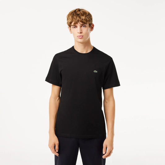 Мъжка тениска Lacoste Regular Fit, Черна