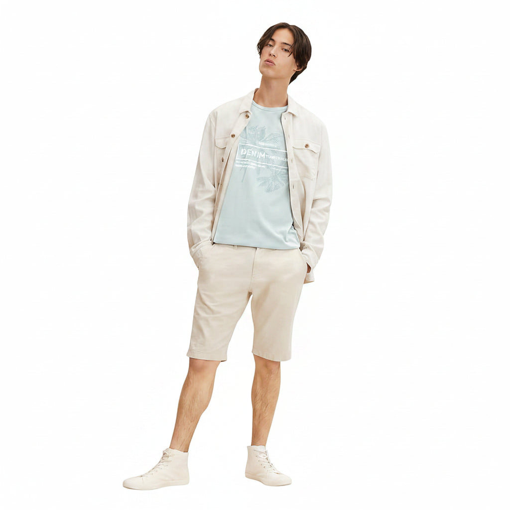 Мъжка тениска TOM TAILOR, Light blue