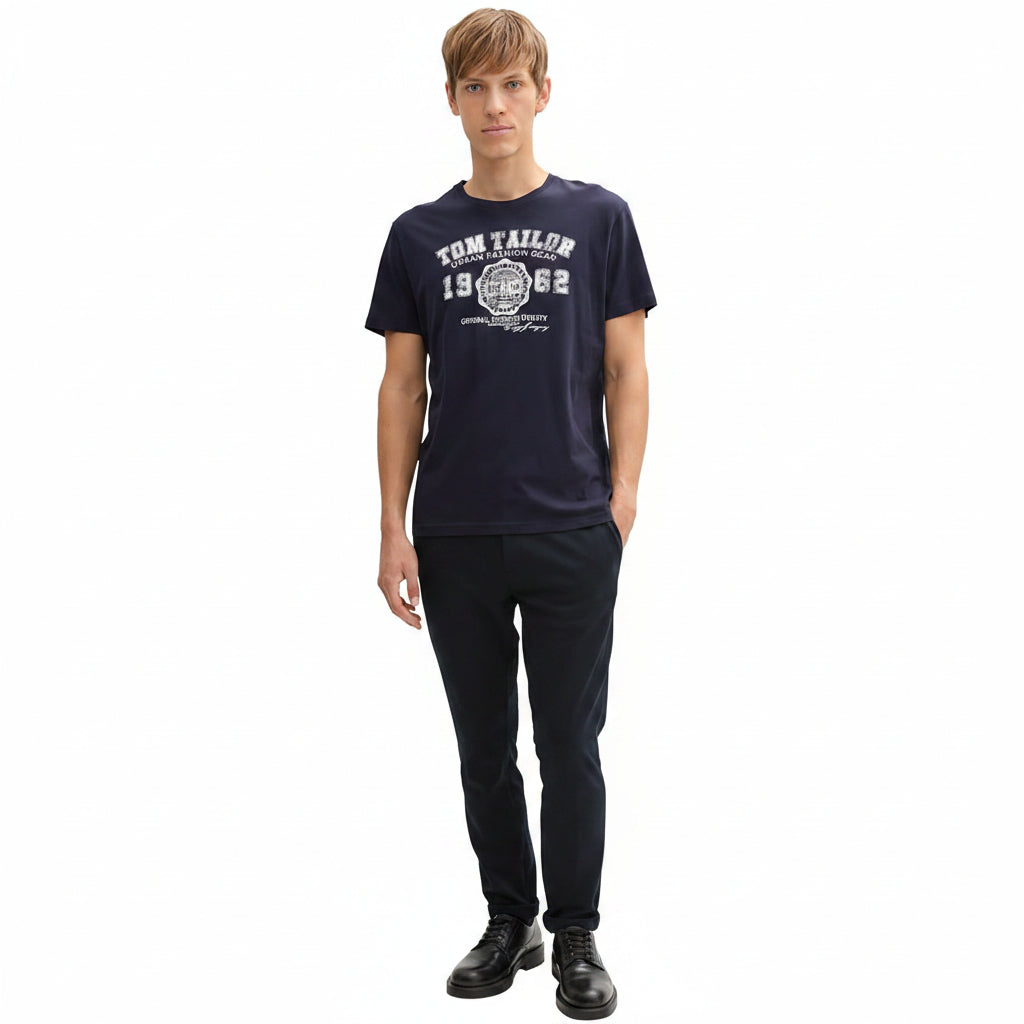 Мъжка тениска TOM TAILOR, Navy blue
