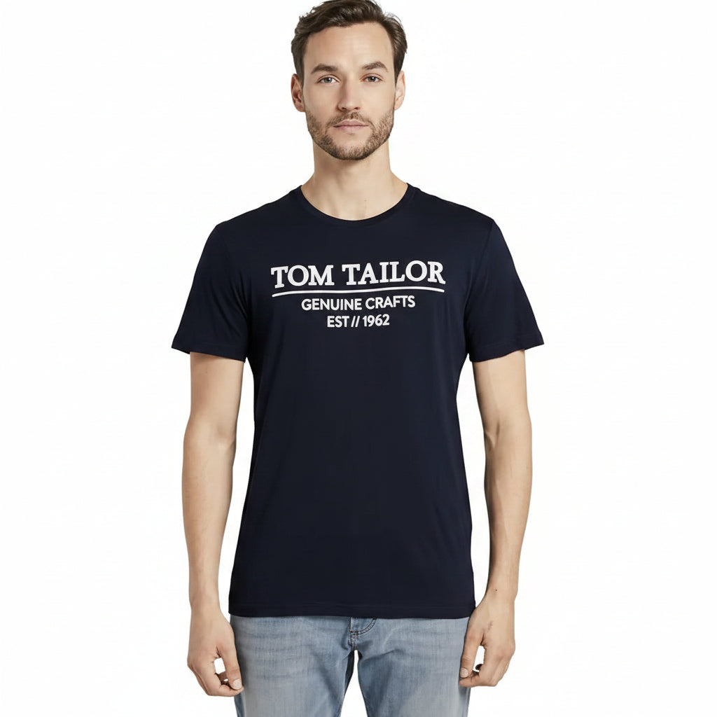 Мъжка тениска TOM TAILOR, Navy blue
