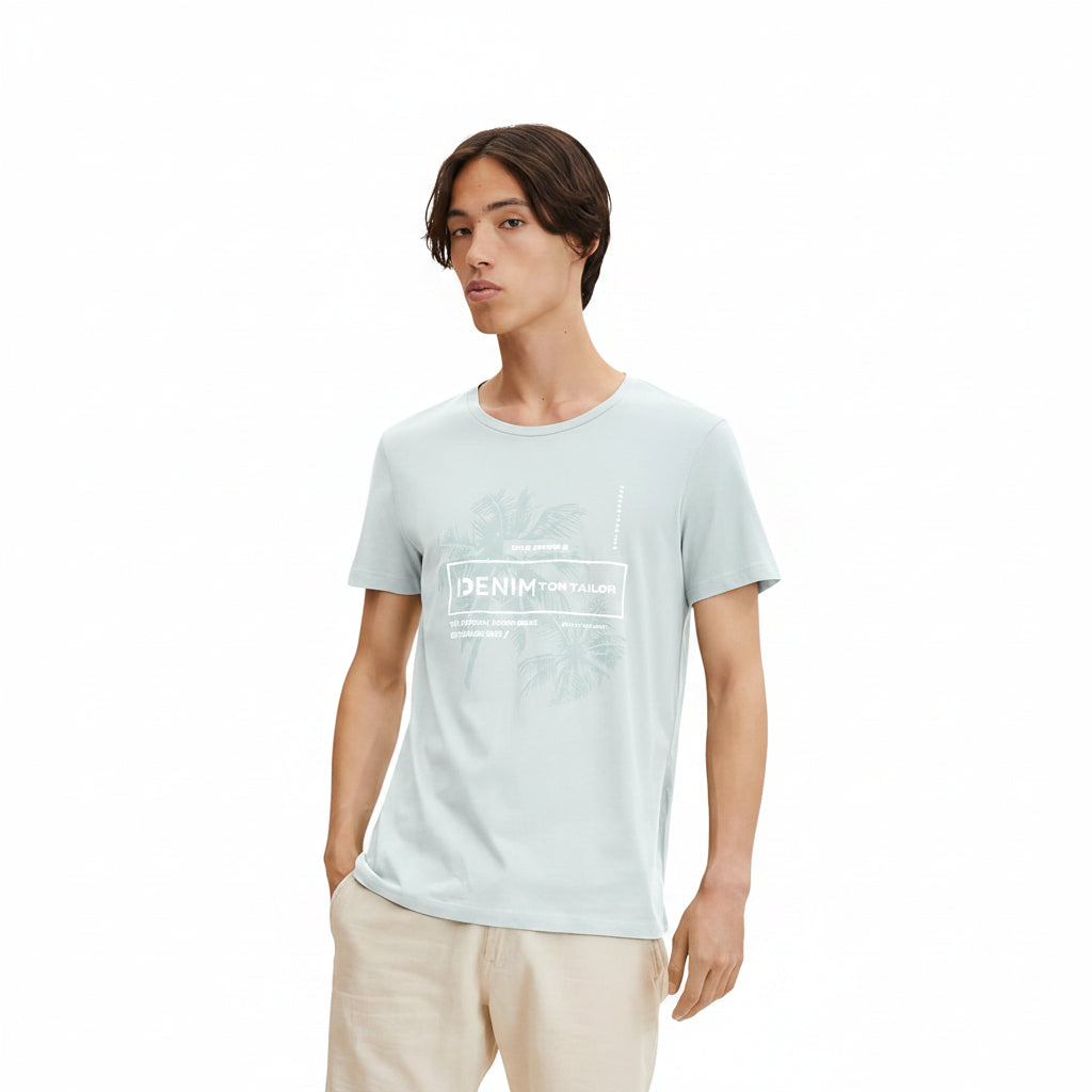 Мъжка тениска TOM TAILOR, Light blue