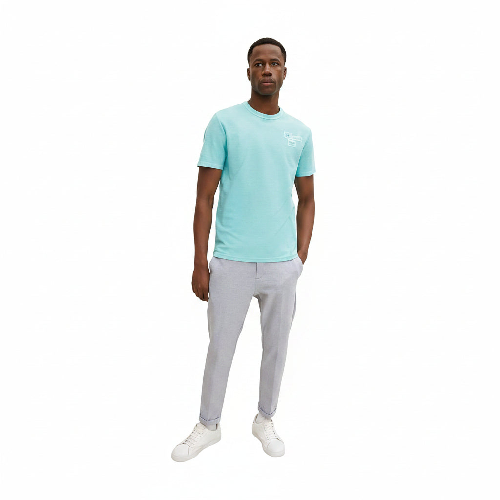 Мъжка тениска TOM TAILOR, Turquoise