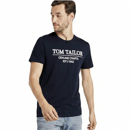 Мъжка тениска TOM TAILOR, Navy blue