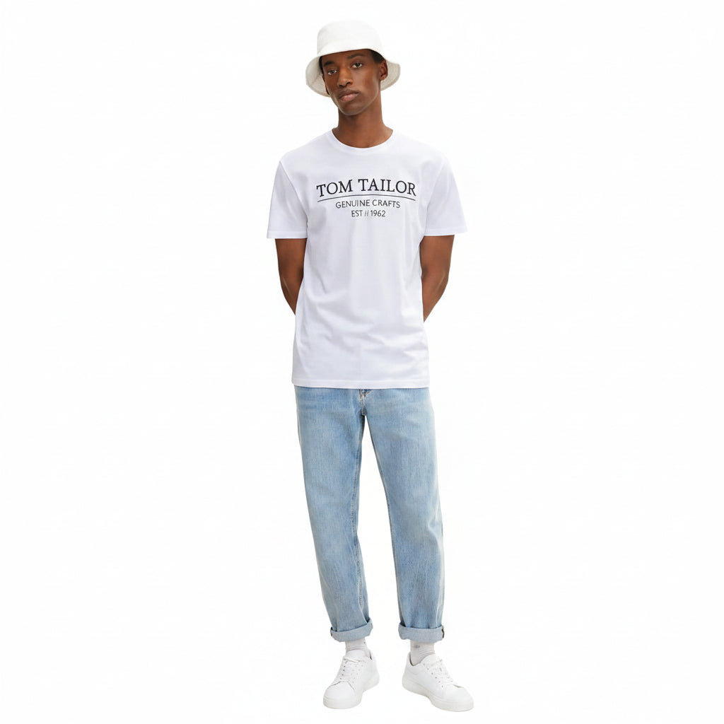 Мъжка тениска TOM TAILOR, White