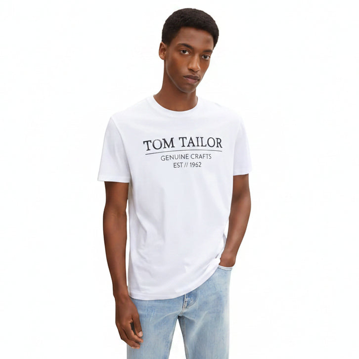 Мъжка тениска TOM TAILOR, White