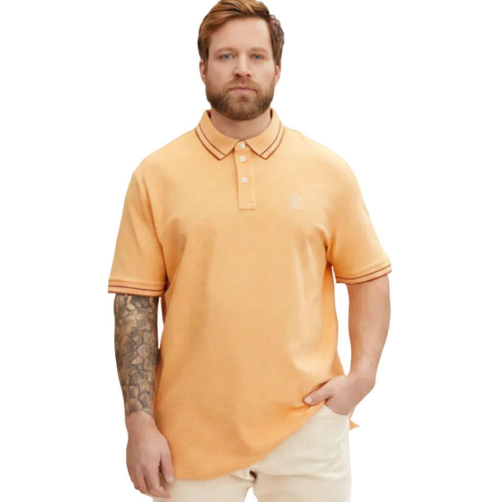 Мъжка тениска TOM TAILOR Regular Fit, Orange