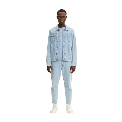 Мъжка тениска TOM TAILOR Striped Blue/White