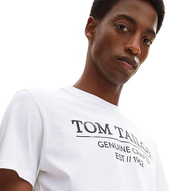 Мъжка тениска TOM TAILOR, White
