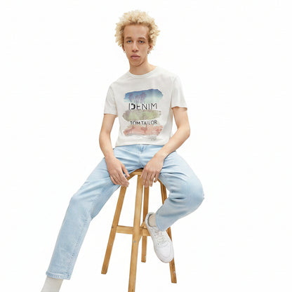 Мъжка тениска TOM TAILOR, White