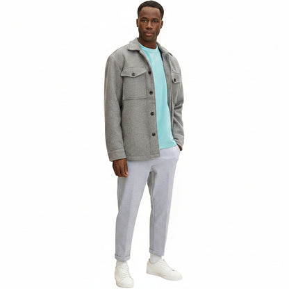 Мъжка тениска TOM TAILOR, Turquoise