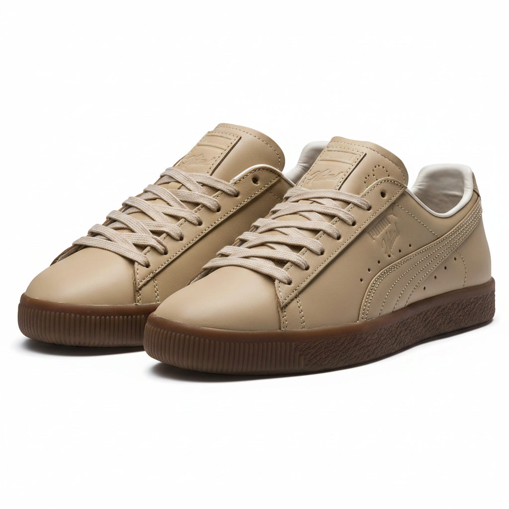 Дамски маратонки Puma Clyde Veg Tan Naturel