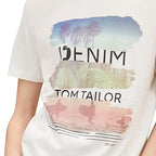 Мъжка тениска TOM TAILOR, White
