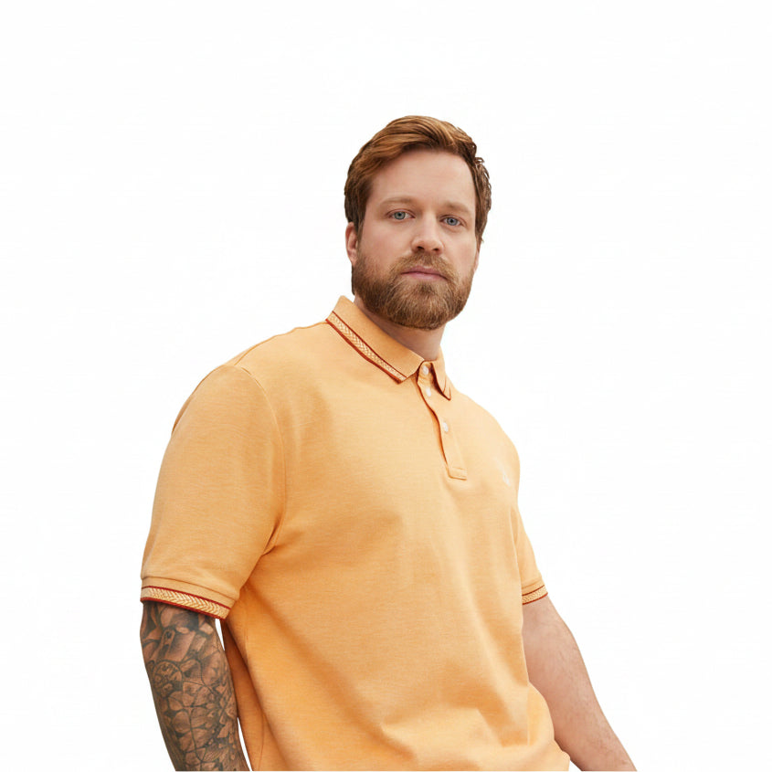 Мъжка тениска TOM TAILOR Regular Fit, Orange
