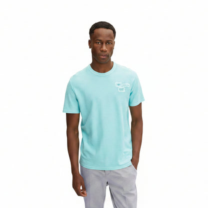 Мъжка тениска TOM TAILOR, Turquoise