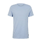 Мъжка тениска TOM TAILOR Striped Blue/White